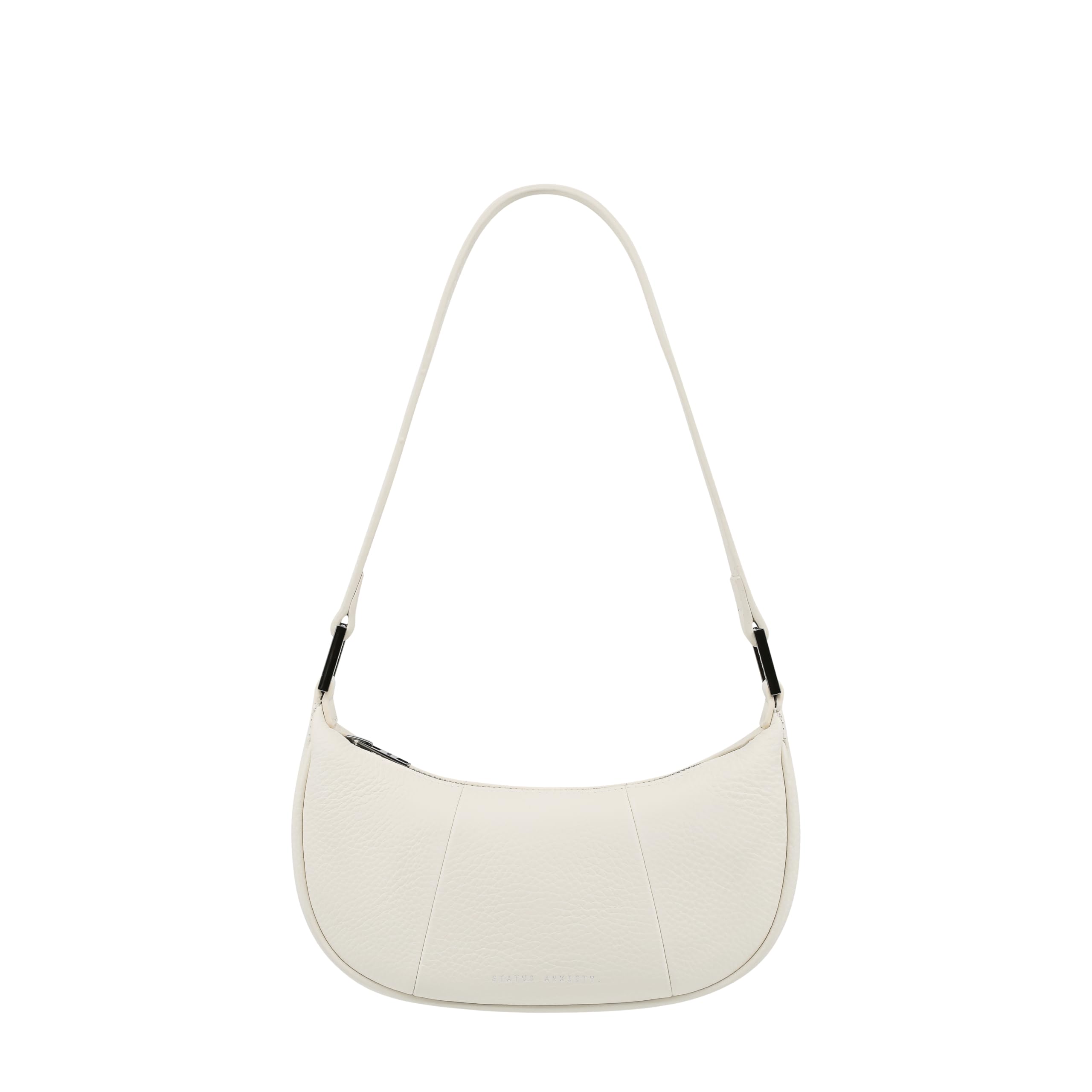 

Status Anxiety SOLUS Shoulder Mini Leather Cowhide Korean Leather Chalk Handbag, Bag, Women s Bag, Leather, Bag,