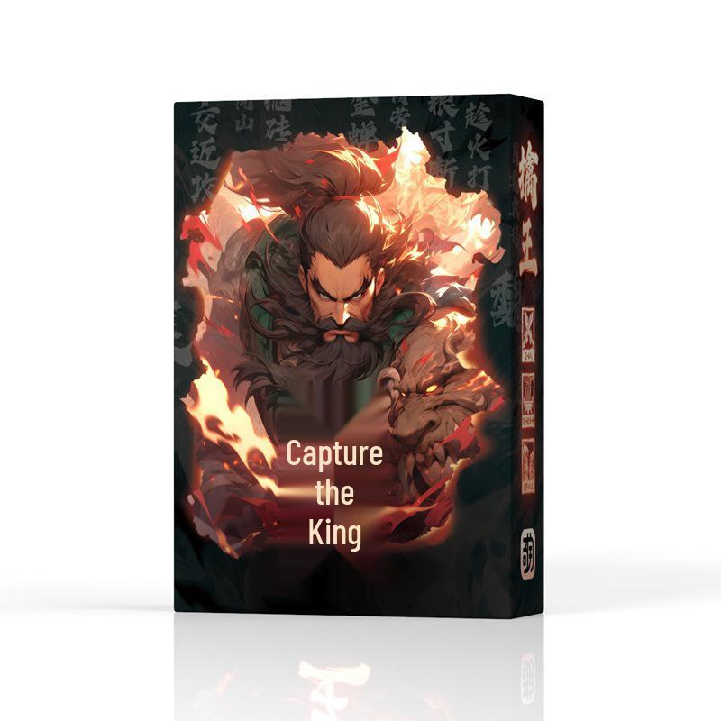 

Capture the King: Three Kingdoms Strategy Card Game for 2-4 Players – A Deductive Puzzle and Casual Party Game