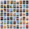 60 New Beautiful Landscape Stickers Personalized Creative DIY Decorative Skateboard Water Cup Waterproof Stickers