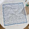 Literary small square scarf Spring and summer silk scarf Women's versatile Korean foreign style headscarf Thin fashion decorative headband Scarf