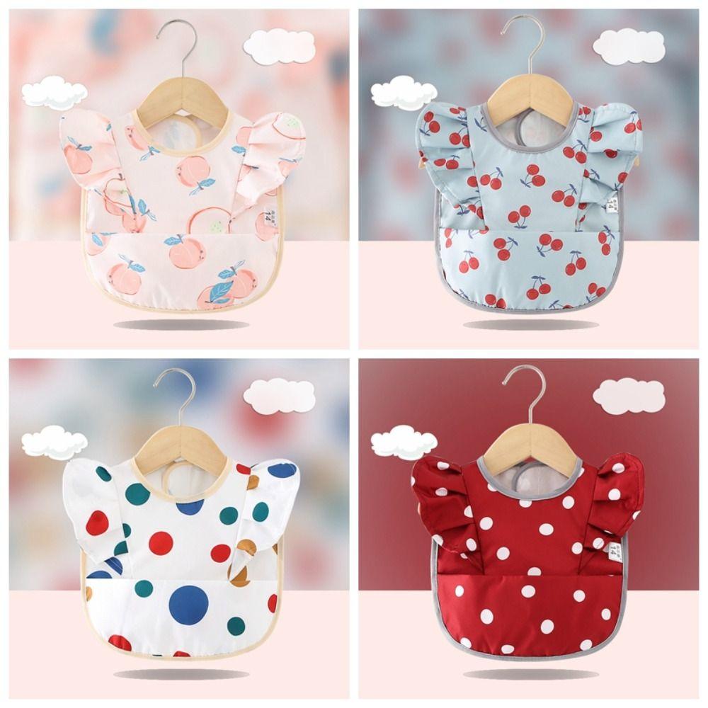 Dirtproof Baby Dining Bibs No Wash Baby Saliva Cloths Korean Style Baby Drooling Bibs  for Girls