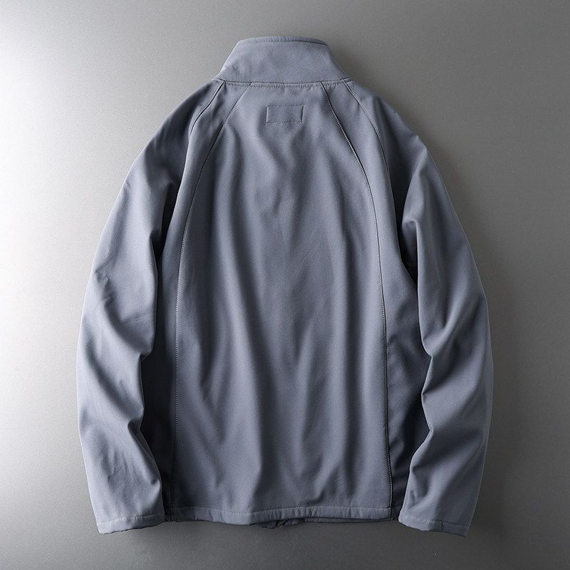 Fashion Brand Spring and Autumn Foreign Trade Original Order Soft Shell Jacket