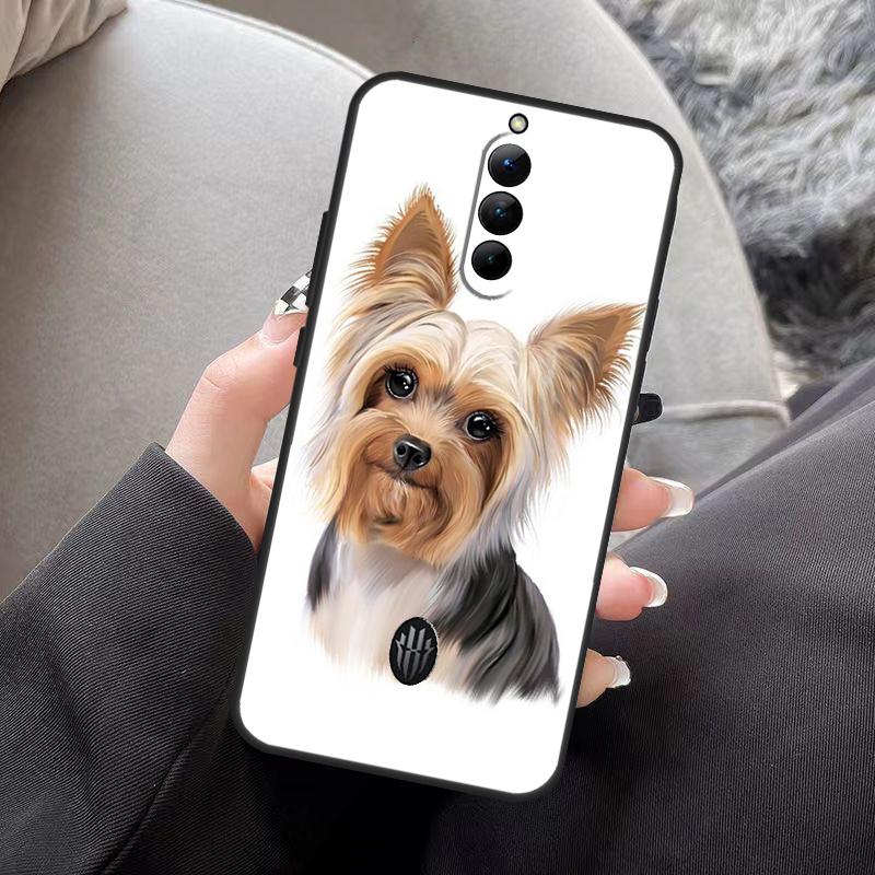 Yorkshire Terrier Dog Puppy Case For ZTE Nubia Red Magic 10S 10 Air 8 8S 9 9S 11 Pro Plus 5G 6R 7 6 7S 6S Pro Back Cover