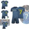 22-23 Saúdská Arábie Vítězný Tým Ronaldo Fotbalový Dres 7 Dětský Fotbalový Týmový Dres Tištěné Číslo