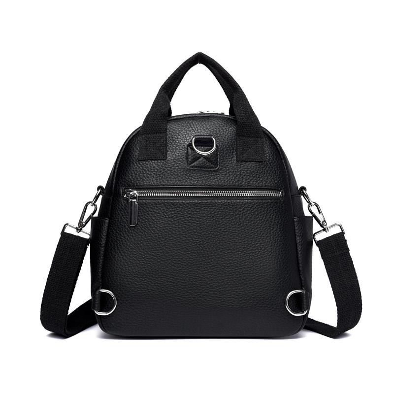 Fashion Solid Women's Crossbody Bag High Quality Shoulder Bag Large Capacity Backpacks Waterproof PU Leather Women's Handbags