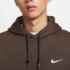 Nike Sweatshirts Men's Brown Hooded Moderate 623453-237