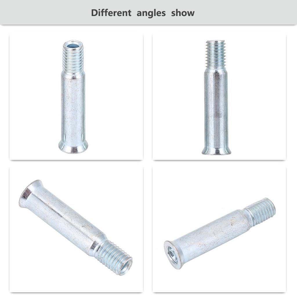 15pcs Steel Construction Skate Axles Wheel Screw Bolt Fittings Inline Skating Replacement 35mm