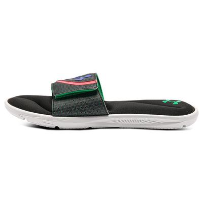 Ignite 6 Graphic Strap Slide Black Cerise Men Sneakers 3024450-004