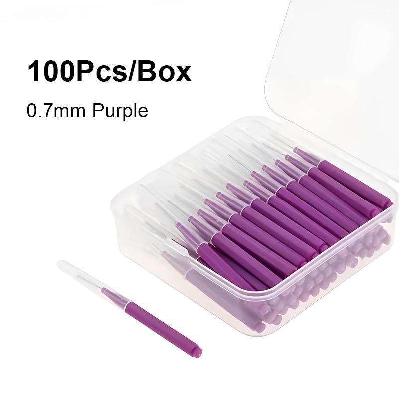 Disposable Type Interdental Brush Orthodontic Interdental Brush with Soft Bristles Interdental Brush for Orthodontic Treatment