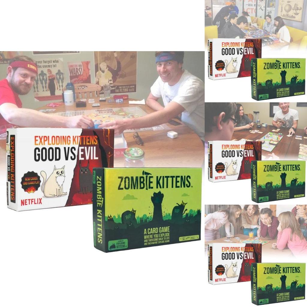 Barking Kittens Exploding Fun And Unique Tabletop Game For Family Gatherings And Parties