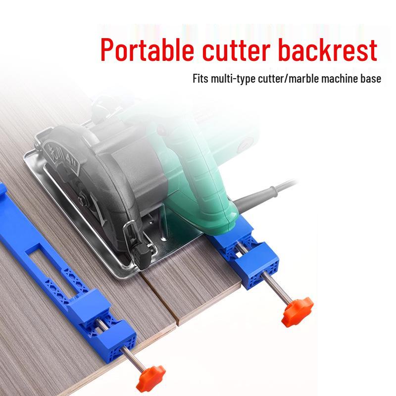 Adjustable Lightweight Woodworking Baffle and Base for Cutting Machine