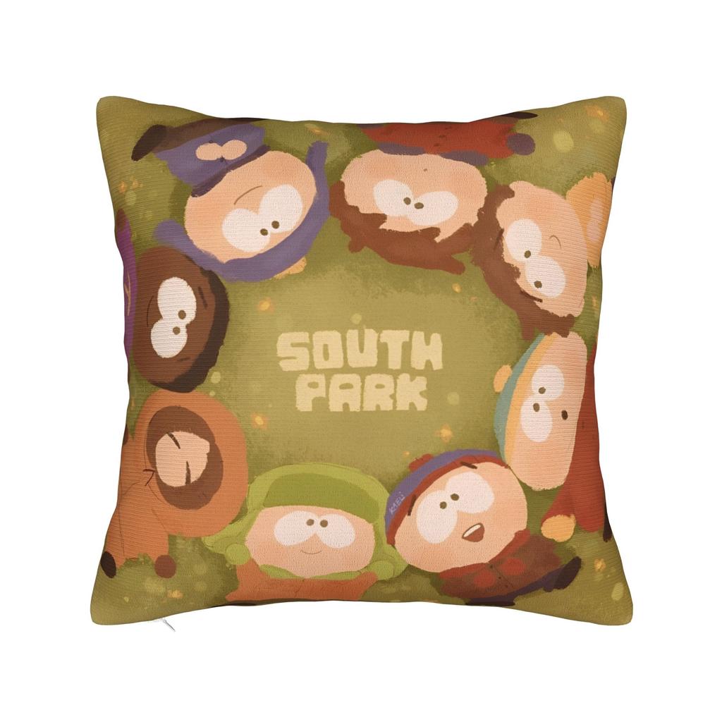 Federe per Cuscini Serie TV Southpark Merch Copricuscino Morbido Decorazione Federa per Cuscino Casa Varie Misure