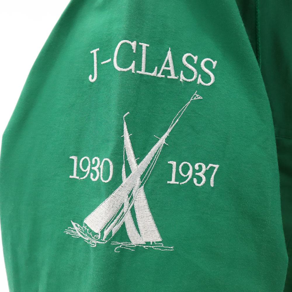 NAUTICA 90s Old Long sleeve Zip jacket L Green system hood Men's Used