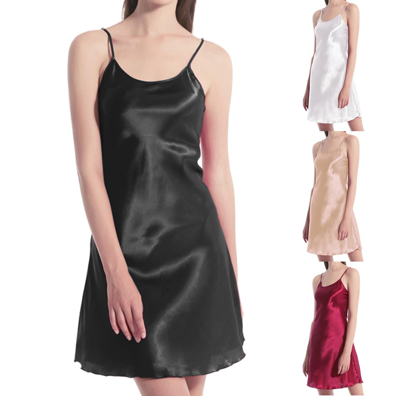 

Женское нижнее белье цельное длинное платье слинг внутренняя сорочка на коленях ночная рубашка