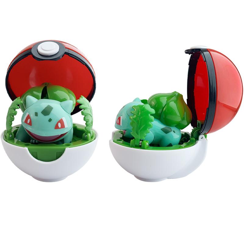 Pokemon Figure Piplup Scorbunny Cubone Mimikyu Jigglypuff Pikachu elf ball Pokeball Ball Collection Toy doll kids Birthday gift