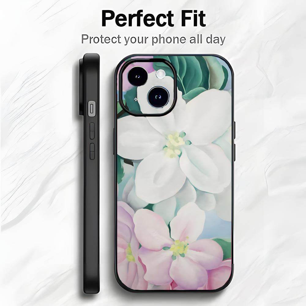 Famous Flower Art G-Georgia O'Keeffe Phone Case Phone Case Soft Packaging Lightweight For iPhone17 16 15 14 13ProMax