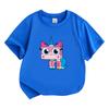 Unikitty Cartoon Children's T-Shirt 100% Cotton Graphic Printing Kids Tees Cute Boys Baby Girls Tops O-Neck Short Sleeve Summer
