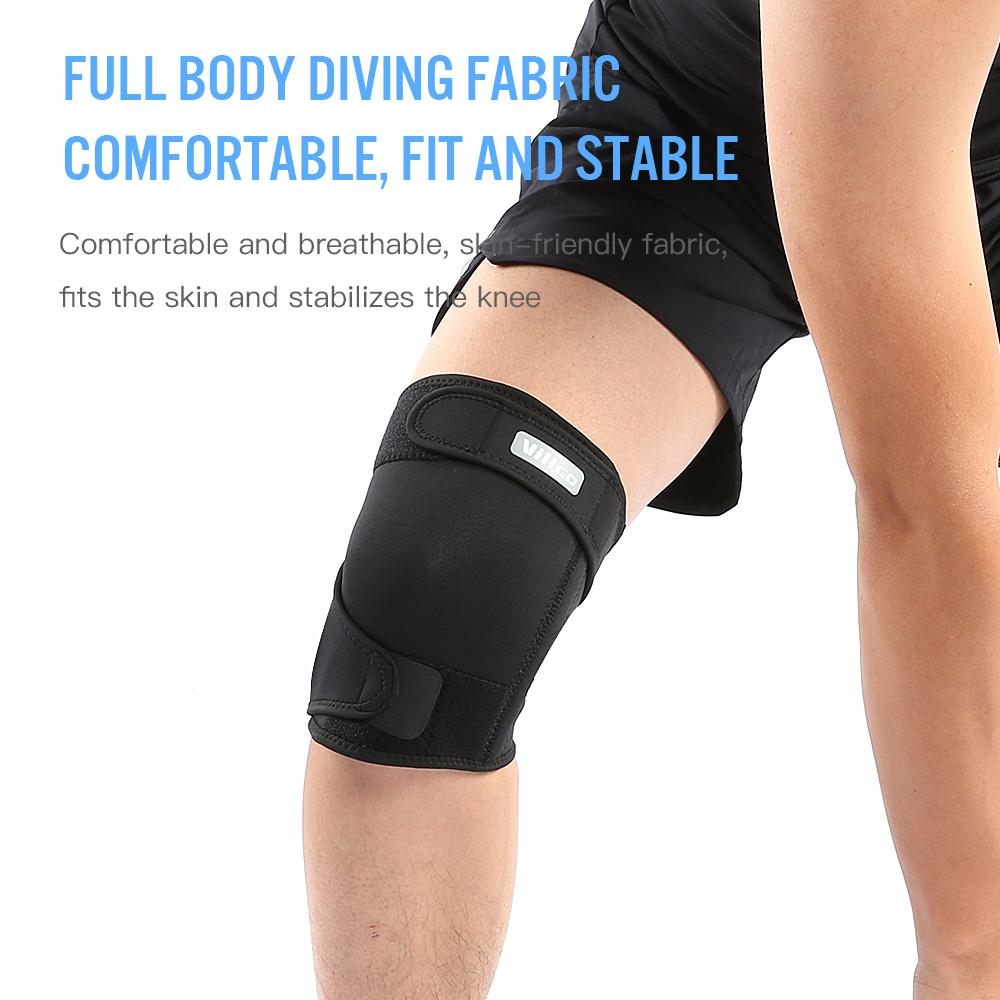 1 Pz Indoor Fitness Sport Ginocchiere Danza Yoga Balletto Tutore di sicurezza Traspirante Anti-collisione KneeLet Basket Calcio Maniche