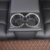 Carbon Fiber Rear Water Cup Holder Panel Trim Cover For Tesla Model 3 -24