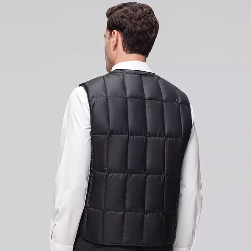 Fengmao Men's V-Neck Down Vest
