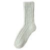 Coral Fleece Socks Medium Tube Socks Season Fleece Thickened Warm Sweat-Absorbing Deodorant Home Floor Sleeping Socks Women