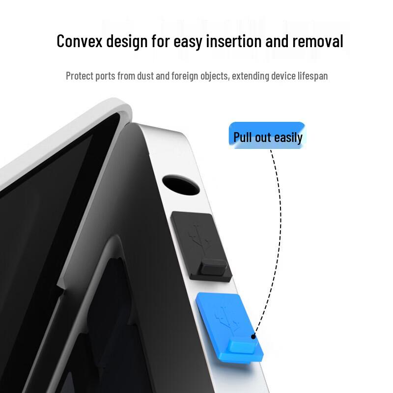 USB Silicone Dust Plugs for Laptops