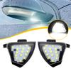 2pcs OEM 6000K LED Under Side Mirror Lights Puddle Lamps For Volkswagen Passat B6 2006-2011 CC 2009-2012 Sharan MK2 7N 2010-2016
