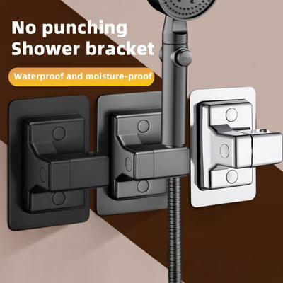 1/2Pcs Shower Bracket 360 Degrees Flexible Adjustment Easy Installation Shower Head Holder