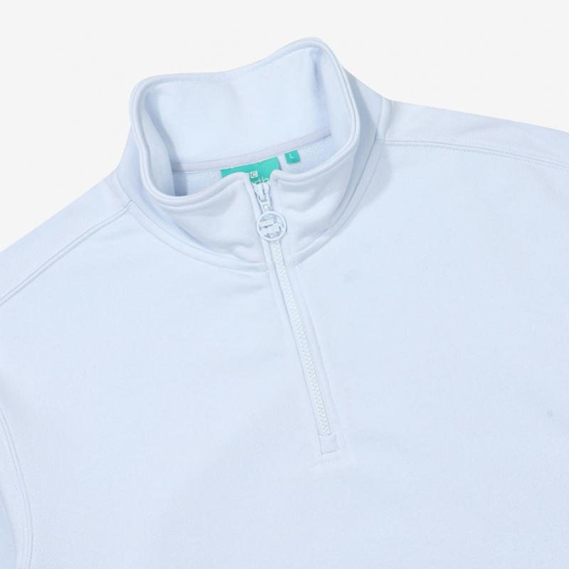 Bbc Earth Half Zip  Light Blue  [23ss]