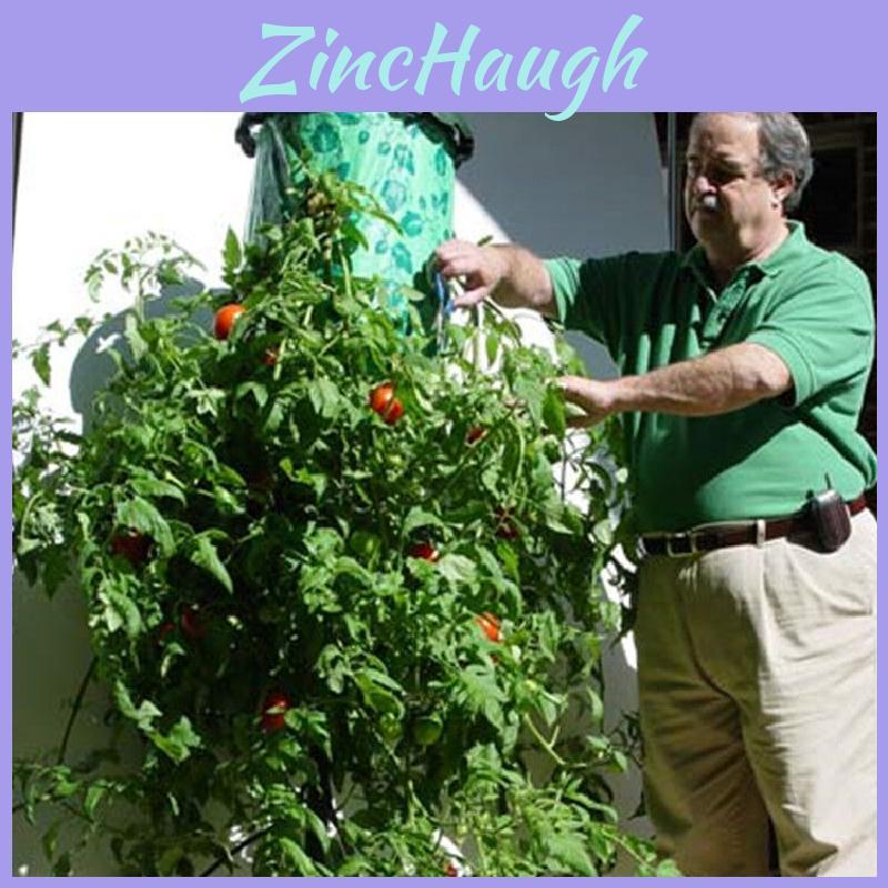 Durable Polyester Hanging Garden Bag For Tomatoes And Strawberries Home Gardening