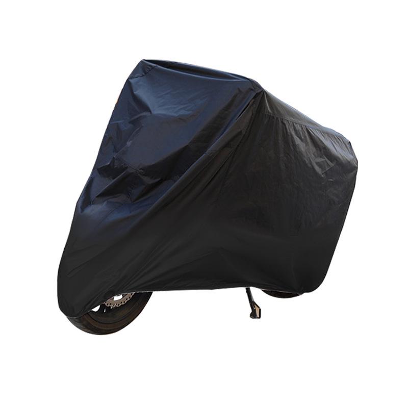 210D Silver Coated Waterproof & Sunproof Motorcycle Cover