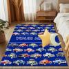 1PC Custom Name Classic Pickup Trucks Theme Floor Mat Ideal for Living Room, Game Rooms, Office, Bedroom Floor Mat Design