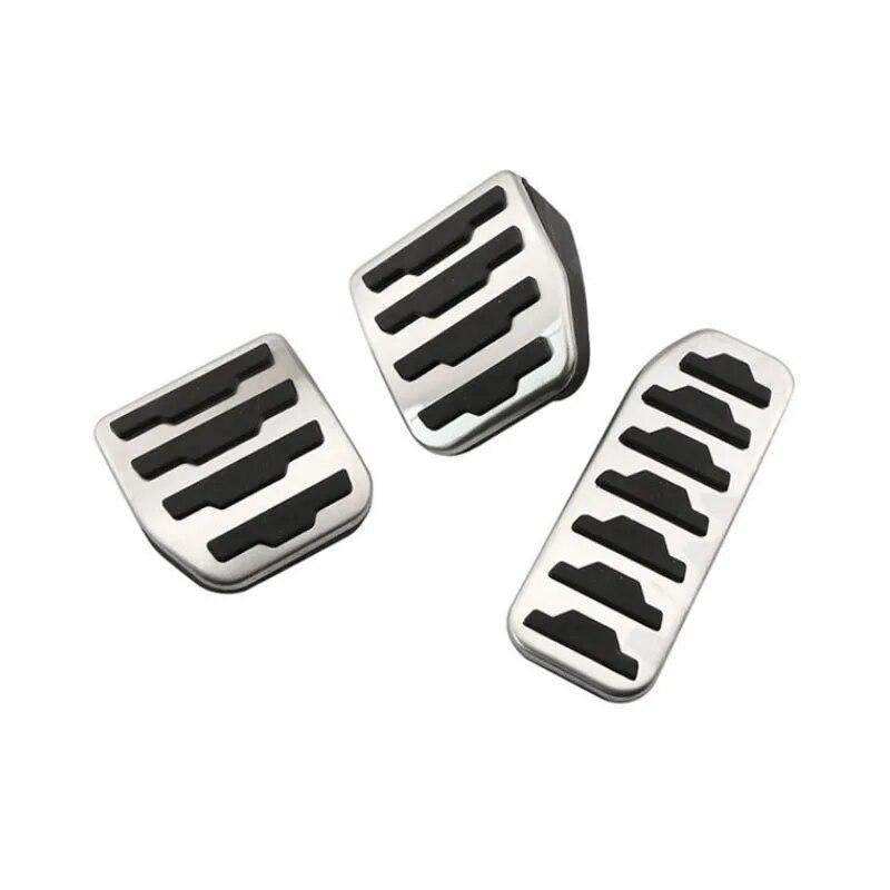 My Good Car Car Pedals for Range Rover Evoque Land Rover Discovery Sport for Jaguar E-Pace Footrest Gas Brake Pedal Cover