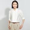 Elegante Lässige Damenbluse mit kurzen Ärmeln