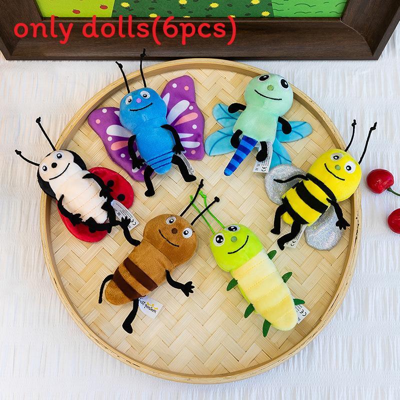 Märchen-Figurenspielzeug Set Handpuppen Plüschtiere Für Kinder Geschenk Mit Weicher PP-Baumwollfüllung