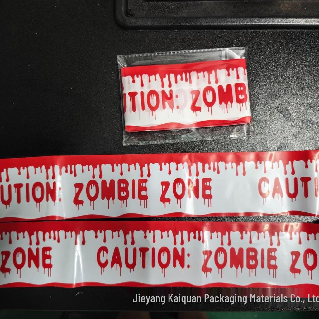 Halloween Haunted House Barrier Tape for Decorations