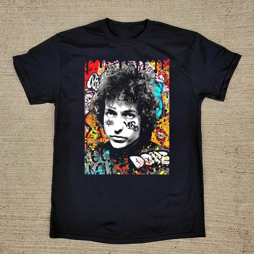 RARE HOT Bob Dylan Black Cotton UnisexS-5XL Gift For Fans Shirt AD276 Unisex T-Shirt XXXL