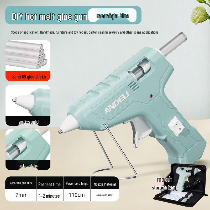 Kids' DIY Anti-Scald Multi-Function Hot Melt Glue Gun