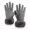 Waterproof Cold-proof Gloves Windproof Touch Screen Gloves Cute Winter Warm Gloves  Cold Weather