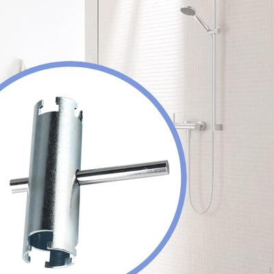 Sink Basket Strainer Wrench Double Working End Multipurpose Handheld Removal Tool Practical Bathroom