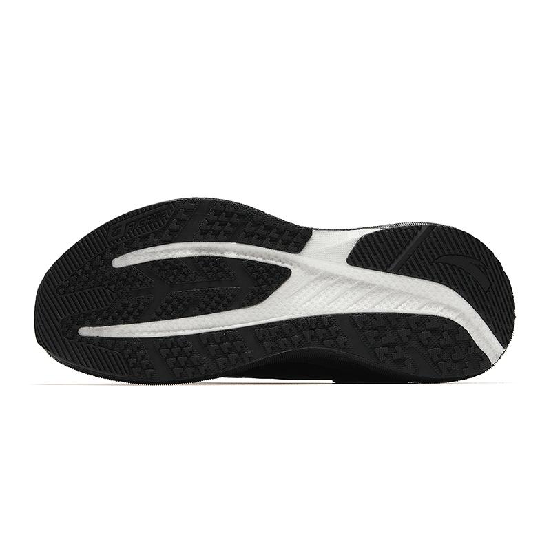 Anta Durable Breathable Lightweight Low-Top Running Shoes Men's Basic Black Sneakers 112435536-7