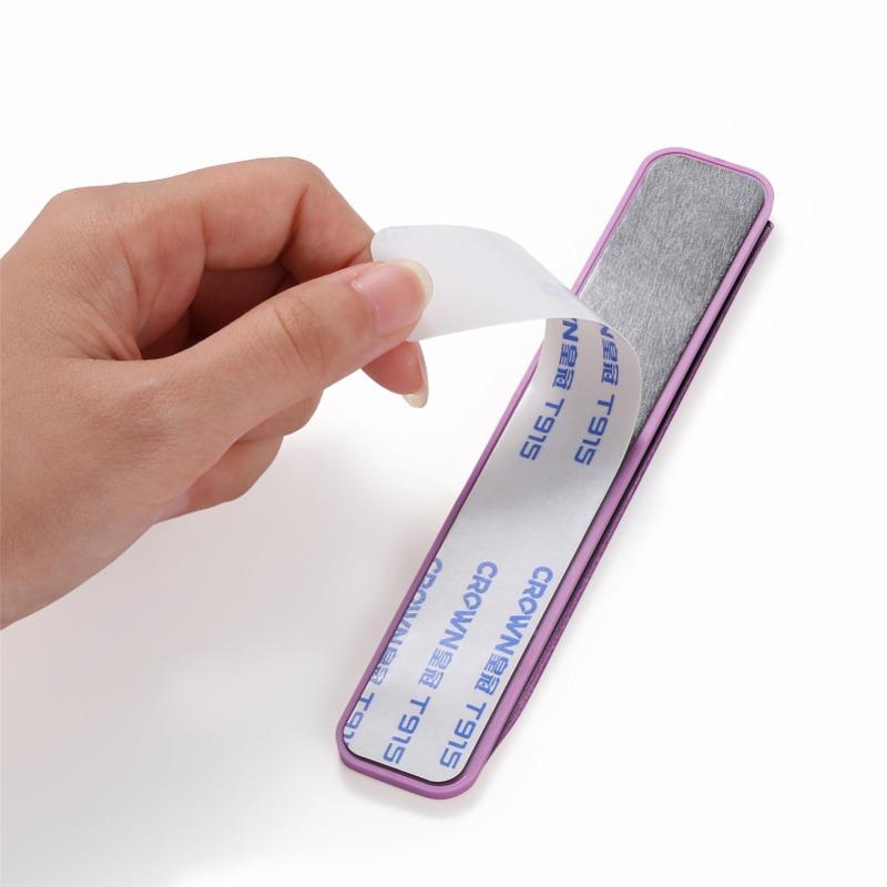 Suitable for Mobile Phone Holder Adhesive Wrist Strap Elastic Telescopic Portable Desktop Holder Simple Solid Color Lazy Holder
