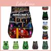 Unisex Minecraft Backpack With Breathable Polyester Material