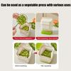 Milk Box Shape Yogurt Filter Transparent Body Yogurt Maker Portable Whey Separator  Breakfast
