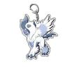 Keychain For Pokemon Charizard Houndoom Mewtwo Gyarados Latias Blaziken Anime Game Collection Anime Peripheral DIY Toy Gift
