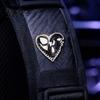 Zinc Alloy Jewelry Love Heart Aliens Badge Brooch, Shape Enamel Lapel Pin, Clothing Jacket Pin Accessories for Daily Wear Parties Dates, Gift