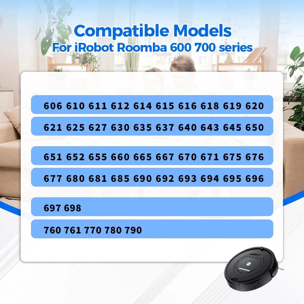 Main Roller Brush For iRobot Roomba 600 700 Series 601 620 630 650 655 660 585 595 680 760 770 780 790 Robot Vacuum Cleaner Part