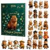 Christmas Advent Calendar Pendant Set - 2D Flat Hanging Ornaments for Holiday Countdown