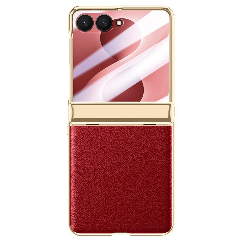 Flip 8 Phone Case Electroplated Leather Cover Full Body Shockproof Protector