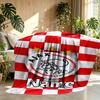 Custom Name Personalized Ajax Print Blanket, Home Decor, Bedroom, Sofa, Camping, Couch, Gifts for Birthday Christmas